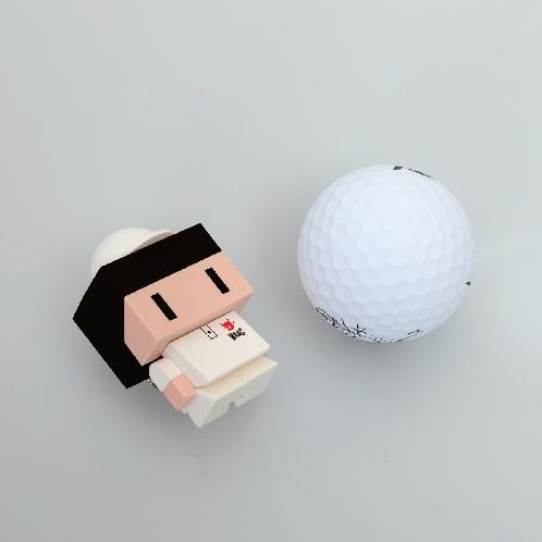 KIKAKUV Custom Golf Ballmarker Toy(4cm)